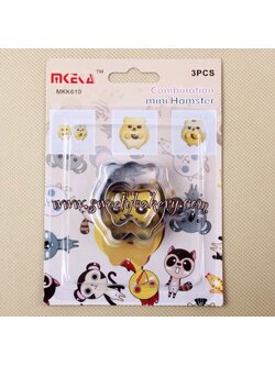 พิมพ์กดคุกกี้ 3 มิติ รูปหนูแฮมสเตอร์