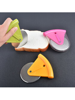 มีดตัดพิซซ่า ล้อเดี่ยวสเตนเลสสตีล