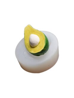 โมล(Mold) แม่พิมพ์ซิลิโคน ทำวุ้น ขนม สบู่ งานDiy รูปอะโวคาโด
