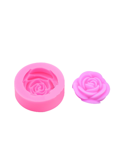 โมล(Mold) แม่พิมพ์ซิลิโคน ทำวุ้น ขนม สบู่ งานDiy รูปดอกกุหลาบ