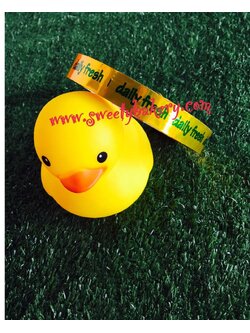 เทปแฟนซี ลาย Daily Fresh สีเขียว (50 หลา)