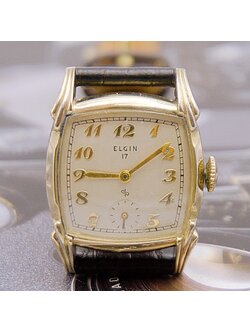 นาฬิกาเก่า ELGIN ไขลานสองเข็มครึ่ง