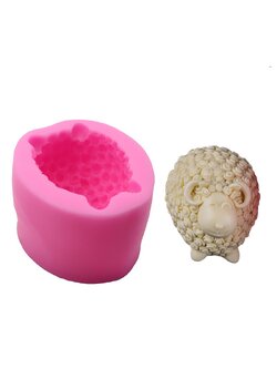 โมล(Mold) แม่พิมพ์ซิลิโคน ทำวุ้น ขนม สบู่ งานdiy รูปแกะ