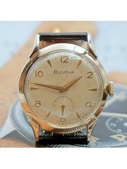 นาฬิกาเก่า BULOVA ไขลานสองเข็มครึ่ง