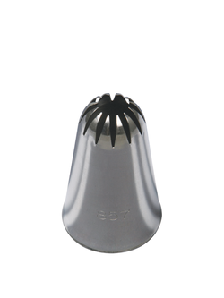 หัวบีบ ไซส์พิเศษ เบอร์ 857 = 1E (นำเข้าเกาหลี) CLOSED STAR TUBES