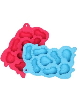 แม่พิมพ์ซิลิโคน พิมพ์สบู่ พิมพ์วุ้น พิมพ์ขนม รูปนาฬิกา 8 ช่อง