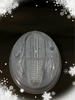 แม่พิมพ์ขนม แม่พิมพ์วุ้น แม่พิมพ์พลาสติก แม่พิมพ์วุ้นปอนด์ ลายข้าวโพด 20 cm. ลายที่ 2030