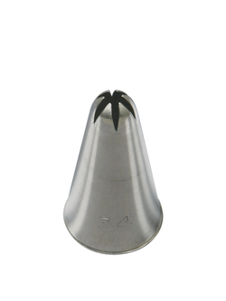 หัวบีบเกาหลี เพื่อตกแต่งเค้ก หรือ งาน diy เบอร์ 34 (closed star tubes)