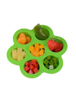 แม่พิมพ์ซิลิโคน พิมพ์สบู่ พิมพ์วุ้น พิมพ์ขนม รูปครึ่งวงกลม 7 ช่อง