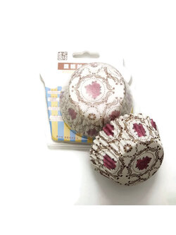 กระทงจีบคัพเค้ก ลวดลาย 5*3*7cm.