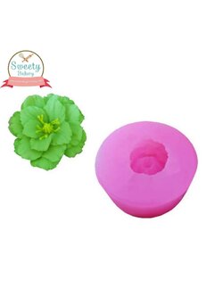 โมล(Mold) แม่พิมพ์ซิลิโคน ทำวุ้น ขนม สบู่ งานDiy รูปดอกพุดซ้อน