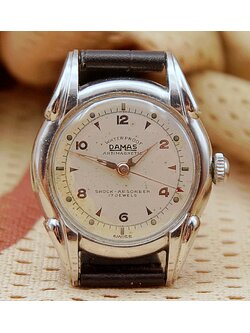 นาฬิกาเก่า DAMAS ไขลาน