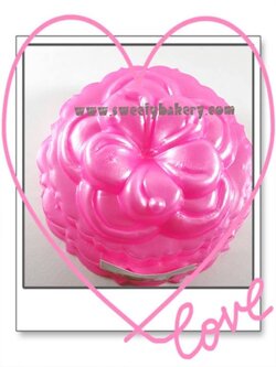 แม่พิมพ์ขนม แม่พิมพ์วุ้น แม่พิมพ์พลาสติกสองชั้น รูปดอกไม้ เบอร์ 21