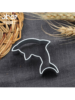 พิมพ์กดคุ๊กกี้ รูปโลมา