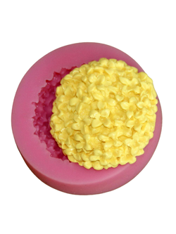 โมล(Mold) แม่พิมพ์ซิลิโคน ทำวุ้น ขนม สบู่ งานdiy รูปดอกผกากรอง ไซส์เล็ก 3.5*0.8 ซม.