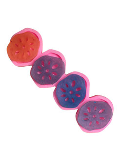 โมล(Mold) แม่พิมพ์ซิลิโคน ทำวุ้น ขนม สบู่ งานDiy รูปมะตูม รากบัว