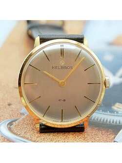 นาฬิกาเก่า HELBROS ไขลาน