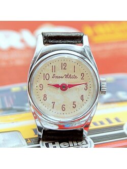 นาฬิกาเก่า TIMEX SNOW WHITE ไขลาน (นาฬิกาผู้หญิง)