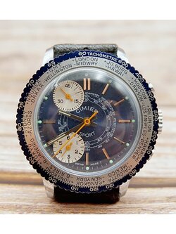 นาฬิกาเก่า CIMIER ไขลานโครโนกราฟ