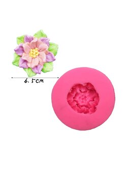 โมล(Mold) แม่พิมพ์ซิลิโคน ทำวุ้น ขนม สบู่ งานdiy รูปดอกไม้