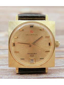 นาฬิกาเก่า HELBROS ไขลาน