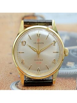 นาฬิกาเก่า HELBROS ไขลาน