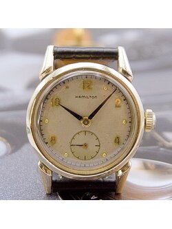 นาฬิกาเก่า HAMILTON ไขลานสองเข็มครึ่ง