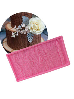 ซิลิโคนสำหรับทำฟองดองท์ กัมเพส รูปเปลือกไม้