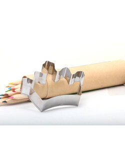 พิมพ์กดคุกกี้ สแตนเลส รูปมงกุฏ