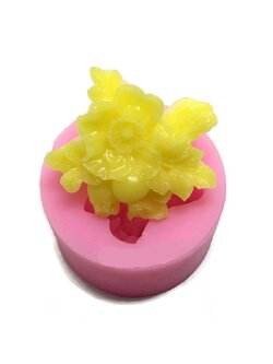 โมล(Mold) แม่พิมพ์ซิลิโคน ทำวุ้น ขนม สบู่ งานdiy รูปดอกไม้