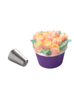 หัวบีบเกาหลี เพื่อตกแต่งเค้ก หรือ งาน diy เบอร์ 243 Star techniques and drop flower