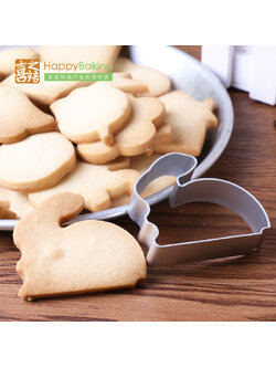 พิมพ์กดคุ๊กกี้ รูปกระต่าย