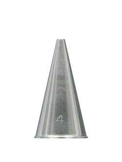 หัวบีบเกาหลี เพื่อตกแต่งเค้ก หรือ งาน diy เบอร์ 4 (round tubes)