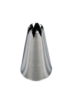 หัวบีบ ไซส์พิเศษ เบอร์ D7K (นำเข้าเกาหลี) CLOSED STAR TUBES