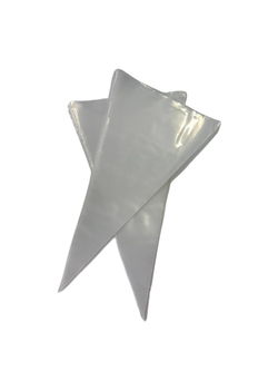 ถุงบีบครีมเค้ก พลาสติกพีอี เนื้อเหนียว-หนา แบบใช้แล้วทิ้ง (100 ใบ/แพ็ค)