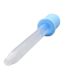 หลอดหยดสี แบบซิลิโคน (ราคา/1 ชิ้น) (คละสี)