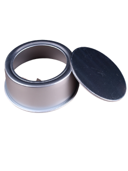 พิมพ์เค้กปั๊มกลม ถอดก้น ขนาด 2 ปอนด์ (7") (ปาก 19.5 cm.,ก้น 16.7 cm.,สูง 7.5 cm.)