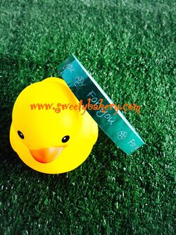 เทปแฟนซี ลาย For You สีเขียว (50 หลา)