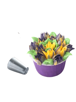 หัวบีบเกาหลี เบอร์ 241 Star techniques and drop flower