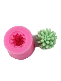 โมล(Mold) แม่พิมพ์ซิลิโคน ทำวุ้น ขนม สบู่ งานDiy รูปกระบองเพชร แคคตัส (ใหญ่)