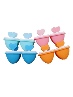 พิมพ์ไอศครีม พิมพ์ไอติม 1 ชิ้น(4 ช่อง) (คละสีให้นะคะ แล้วแต่ล็อตของโรงงานจ้า)