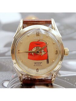 นาฬิกาเก่า TISSOT ออโตเมติกครึ่งรอบ