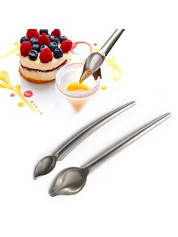 ช้อนสแตนเลส ใช้สำหรับเขียน ตกแต่ง เบเกอร์รี่ 1 ชิ้น