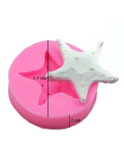 โมล พิมพ์ซิลิโคน รูปปลาดาว