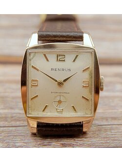 นาฬิกาเก่า BENRUS ไขลานสองเข็มครึ่ง