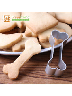 พิมพ์กดคุ๊กกี้ รูปกระดูก