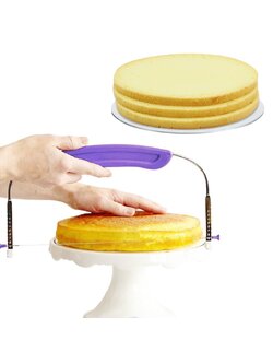 ที่แบ่ง สไลด์ชั้นเค้ก/ เลื่อยตัดเค้ก/ เลื่อยแบ่งเค้ก