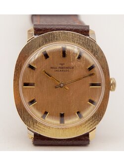นาฬิกาเก่า PAUL PORTINOUX ไขลาน