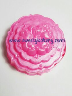 แม่พิมพ์ขนม แม่พิมพ์วุ้น แม่พิมพ์พลาสติกสองชั้น รูปดอกไม้ เบอร์ 2036
