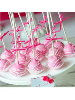 ไม้เค้กป๊อป สีขาว 3 mm. x 85 mm. (100แท่ง/แพ็ค)